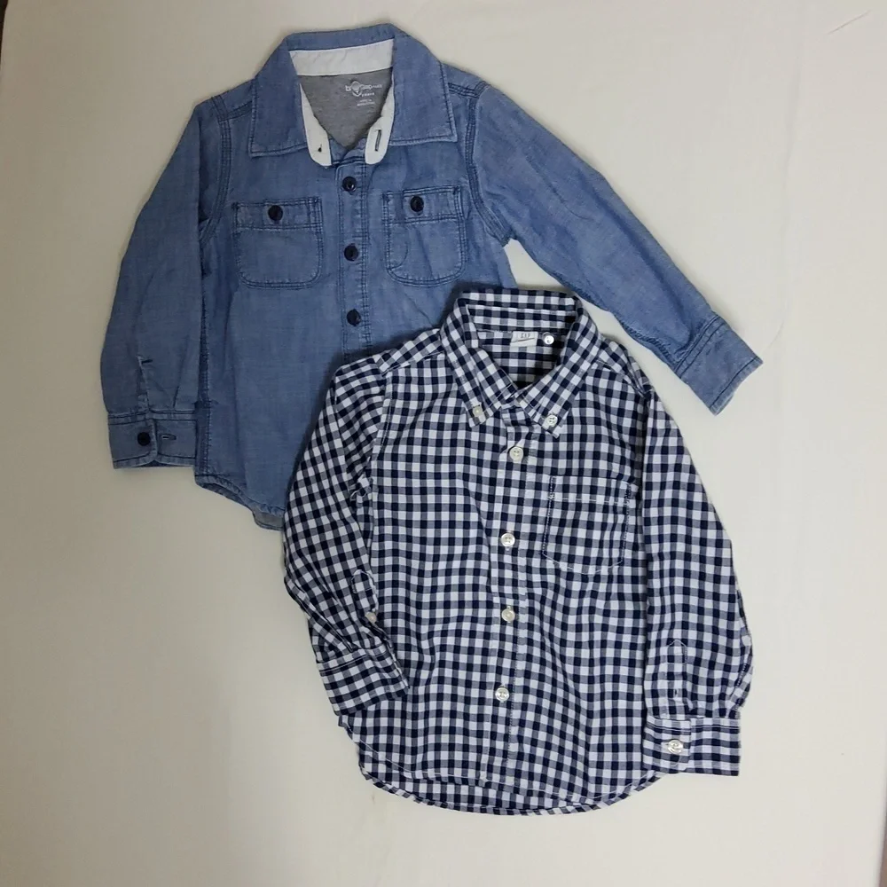 Baby Gap boy's   shirts  Size 3 years.